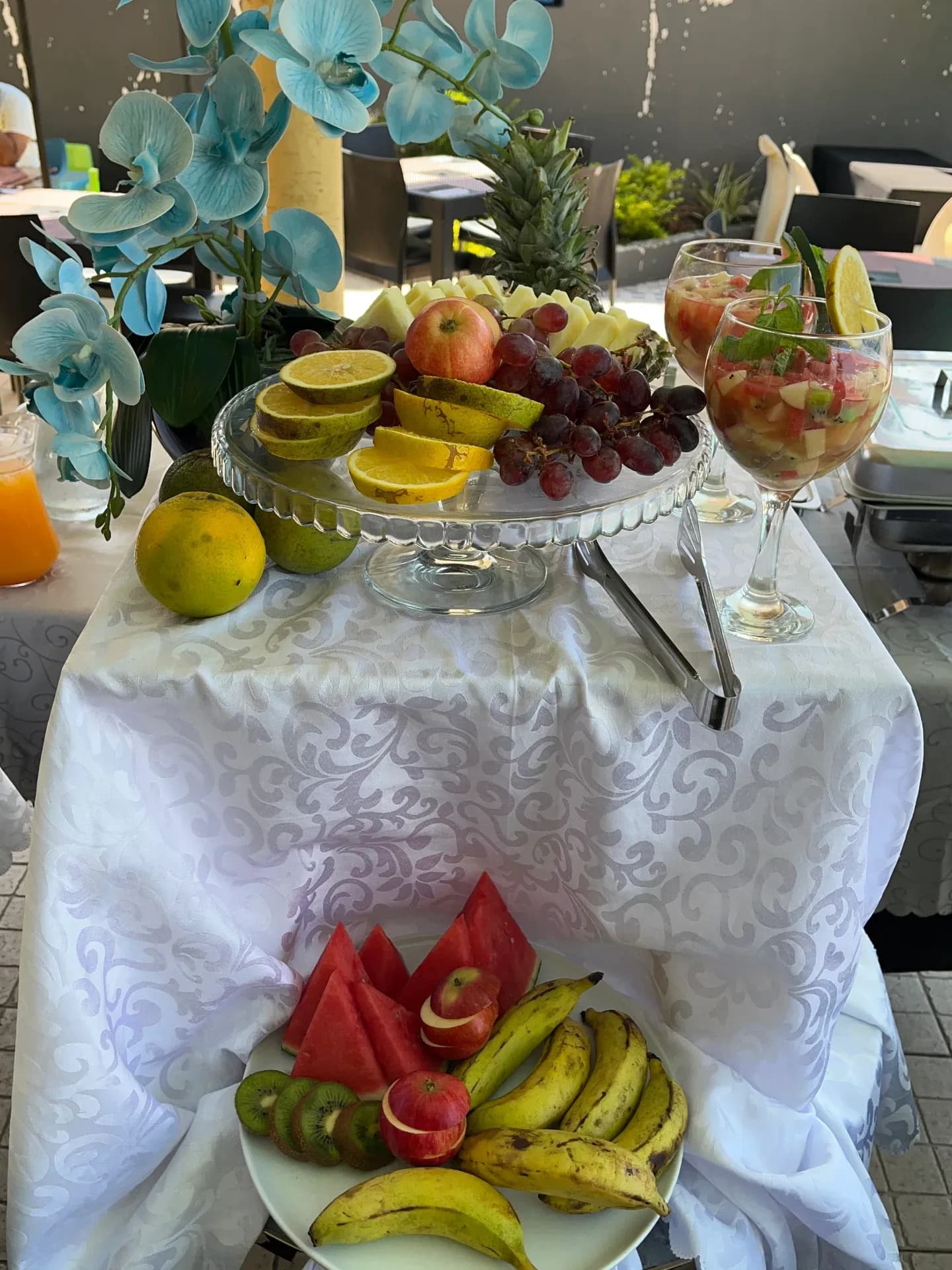 Fresh fruit display